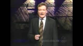 Conan Monologue (11/9/2000) Late Night with Conan O'Brien