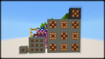 I made tic tac toe in Minecraft bedrock with just redstone.(Showcase)