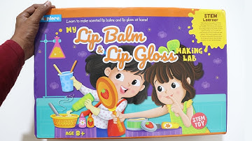 My Lip Balm & Lip Gloss Making Lab - Explore - Chatpat toy tv
