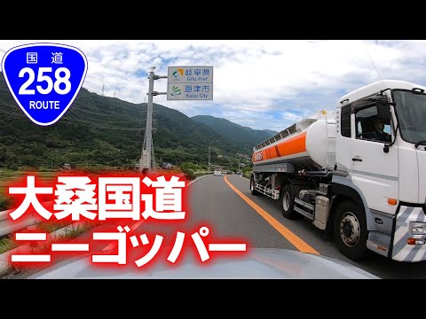 【国道･車載動画】国道258号走破!! 桑名から大垣へ行く (2倍速)