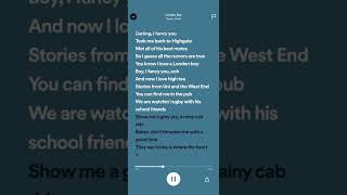 Taylor Swift - London Boy (Lyrics)