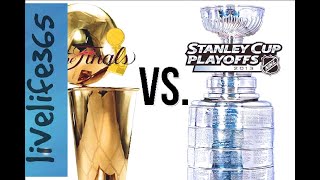 NBA vs. NHL by livelife365 364 views 5 months ago 5 minutes, 53 seconds