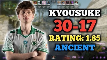 KYOUSUKE (30-17) RT: 1.85 | FACEIT RANKED (ANCIENT) CS2 POV