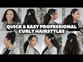 Quick & Easy Professional Curly Hairstyles! | BiancaReneeToday