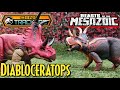APRECIACIÓN del DIABLOCERATOPS Jurassic World Dino Trackers y Beasts of the Mesozoic