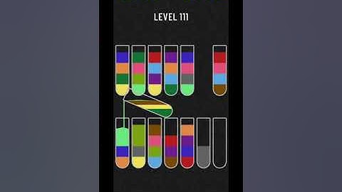 water sort puzzle level 111