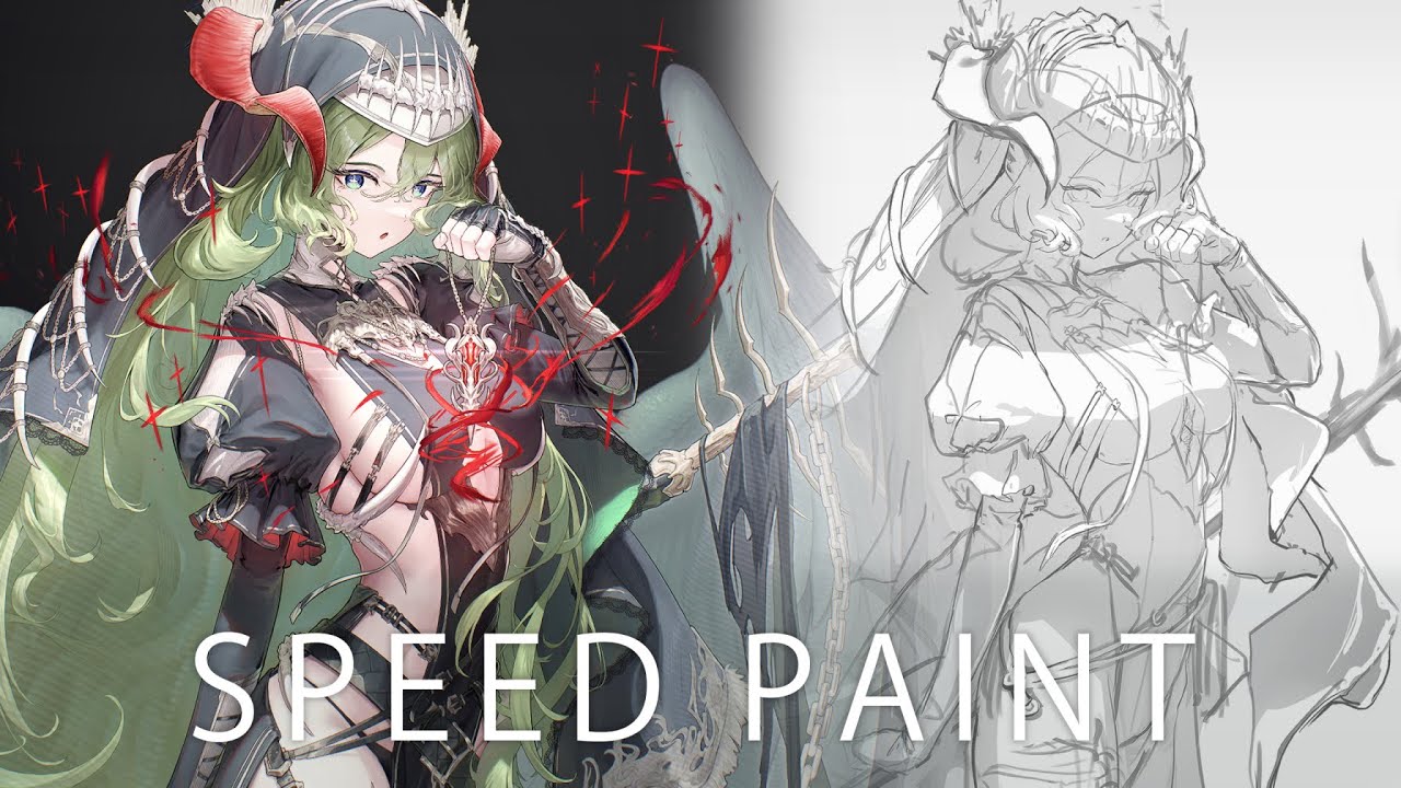 [Speedpaint] Drawing Original Character | オリキャライラストメイキング