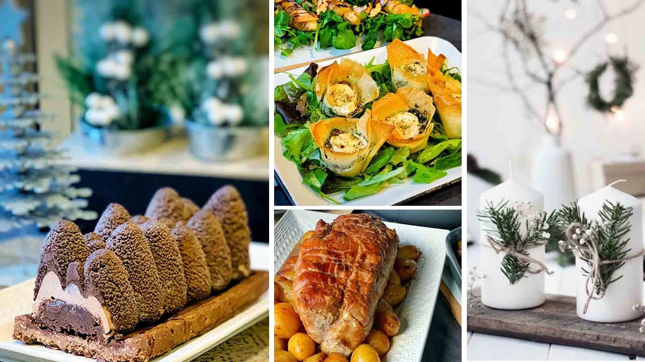 Repas de Fêtes Facile et Savoureux : Menu complet!