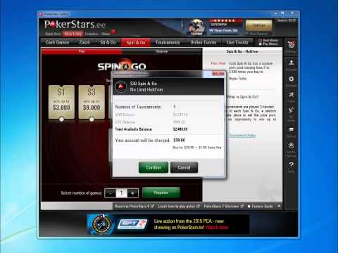 SpinWiz Registrator Tutorial - Software For Spin and Go Poker