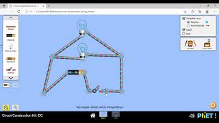 virtual lab rangkaian listrik seri dan paralel.HL