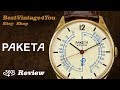 Hands-on video Review of Raketa Doctors Rare Soviet Watch From 80s