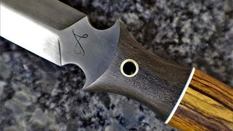 Making a Dagger - knife making
