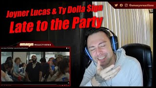 WHAT IS THIS VOICE?! | Joyner Lucas & Ty Dolla $ign - Late to the Party (Official Video)(REACTION!!)