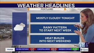 Weather forecast: Gearing up for rainy and breezy conditions around PDX