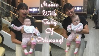 Maine Mendoza Binisita ang Anak ni Pokwang (Malia Francine Malia O'Brian)