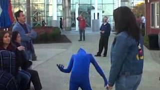 Famous Silly Child in Blue Morph Suit Dancing Profile