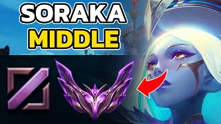 SORAKA MIDDLE MASTER GAMEPLAY, LOL OFF-META BUILD/GUIDE, HOW TO PLAY SORAKA MIDDLE