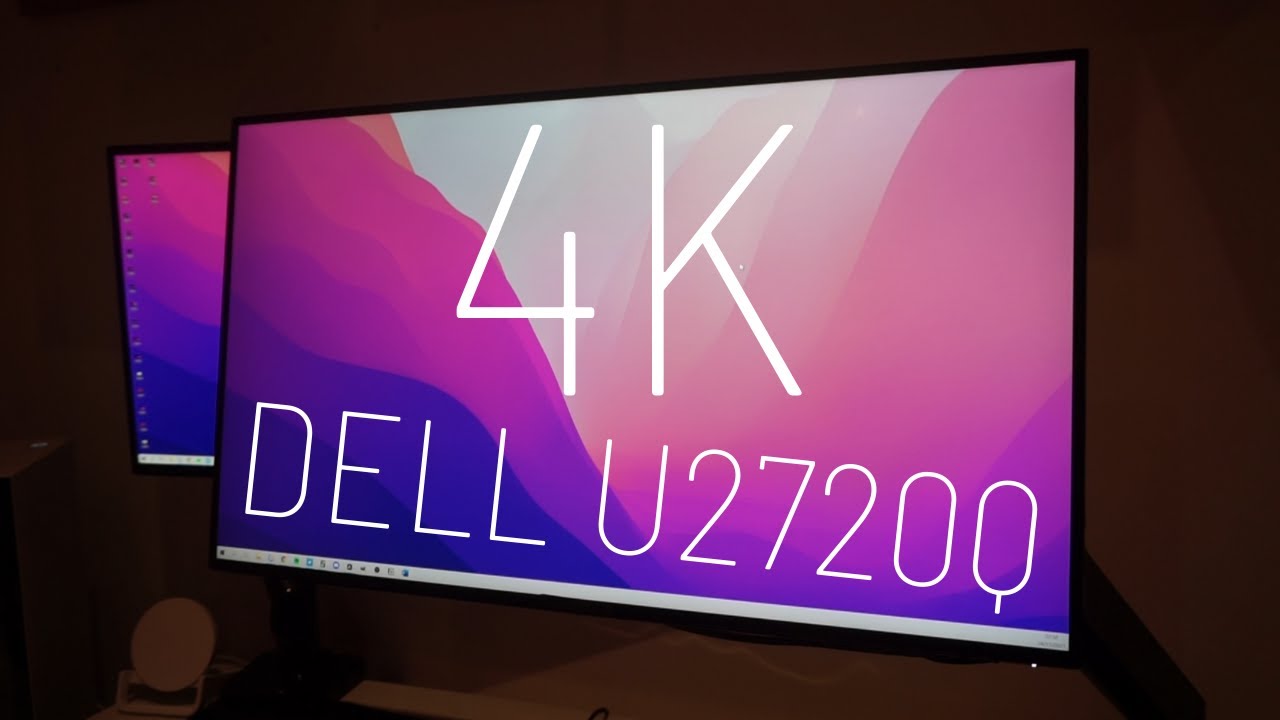 Best 4K Monitor? - DELL U2720Q Review 