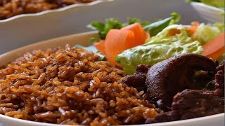 Crowd pleasing goat meat Ghana🇬🇭 jollof recipe