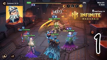 Infinite Magicraid - Gameplay Walkthrough Part 1 (iOS, Android)