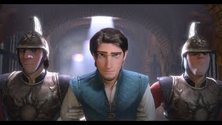 Tangled 2010 Flynn Escapes Prison Movie Scene