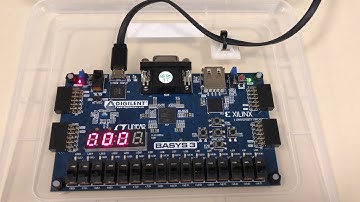 Finite State Machine - Verilog on Basys3 FPGA