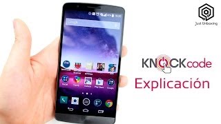 Como funciona el Knock Code en el LG G3