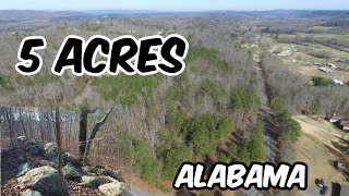 5 Acre Alabama Land For Sale - Views & Rock Formations