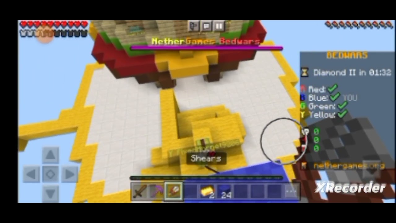 noob in minecraft bed wars - YouTube