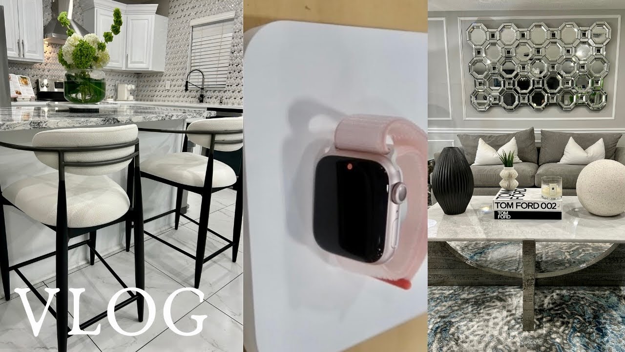 *HOME UPDATES*NEW BARSTOOLS! + REDECORATING! + APPLE WATCH