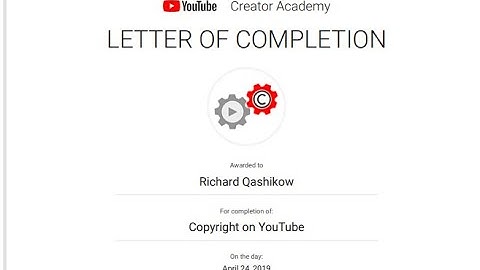 Copyright on Youtube - Youtube Creator Academy Exam Answers 2019