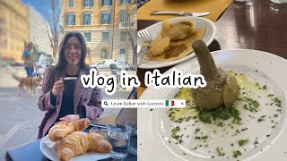 Italian vlog: pranzo fuori e una passeggiata a Roma centro