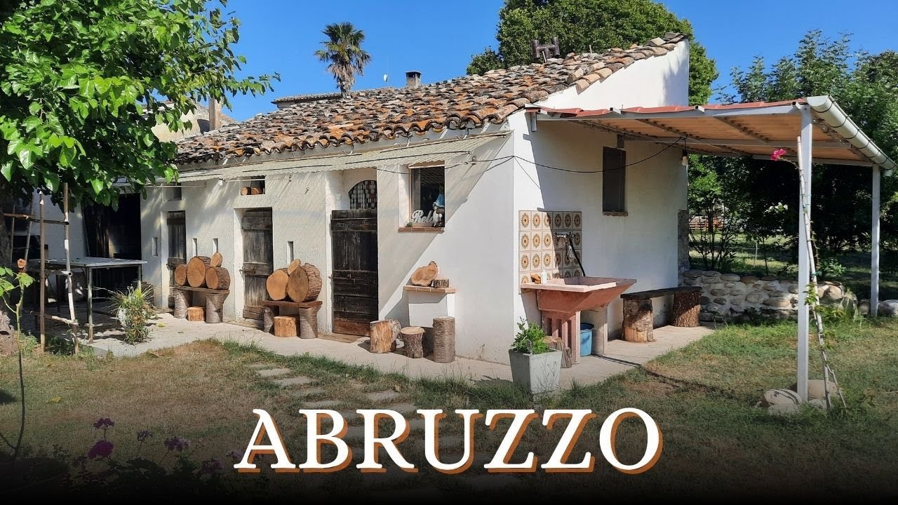 QUI abbiamo trovato la PACE DEI SENSI! Vera casa rustica in Abruzzo.
