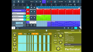 PERFORATOR - AUv3 Gate Effect by Bram Bos - Demo for the iPad