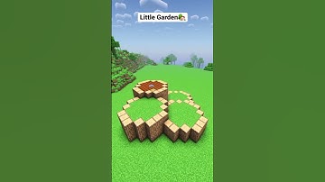 Minecraft Little Garden🏡 #minecraft #minecraftbuilds #minecrafttutorial #viral