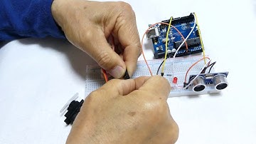 超音波センサーでサーボモーターを動かしてみた