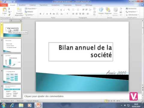 54-Envoyer son diaporama par e-mail