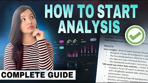 Complete Guide for creating Data Analysis Projects | Data Analysis Process STEP-BY-STEP