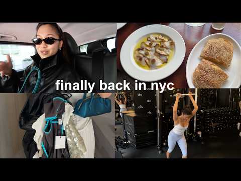 spring in new york 🗽⋆｡°✩ making plans, cute new spots, catching up!