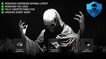 Windows Defender Bypass Latest Method with .exe, .js, .vbs, .bat all working