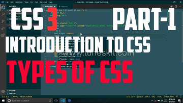 Introduction To CSS  | Types Of CSS | Part-1 | Web Development Series | Hindi