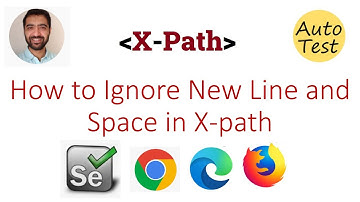 How to Ignore New Line and Space in X-path