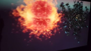 Ableton sync + Touch Designer 3D environment test