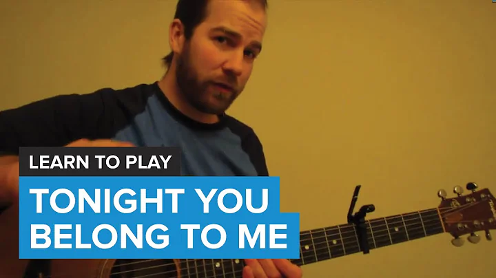 Come suonare "Tonight You Belong to Me" di Eddie Vedder (Accordi per chitarra & Lezione)