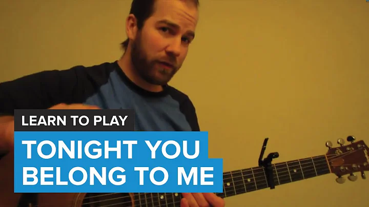 Comment jouer 'Tonight You Belong to Me' par Eddie Vedder à la guitare