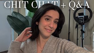 Chit chat +  Q&amp;A 💫🤍💻🧋