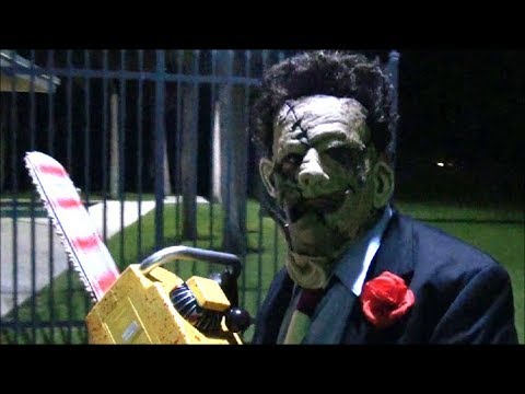 Leatherface Part 2 - Mask - Cosplay - The Texas Chainsaw Massacre 2 - 동영상