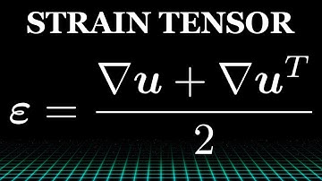 The Strain Tensor And Its Weird Formula