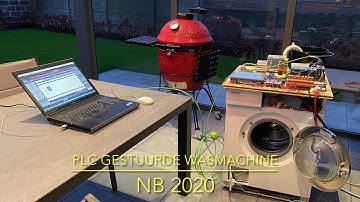 PLC controlled washing machine