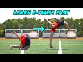 Learn How to B-Twist This Summer! - Morph an Easy Front Roll into a Twist in the Air